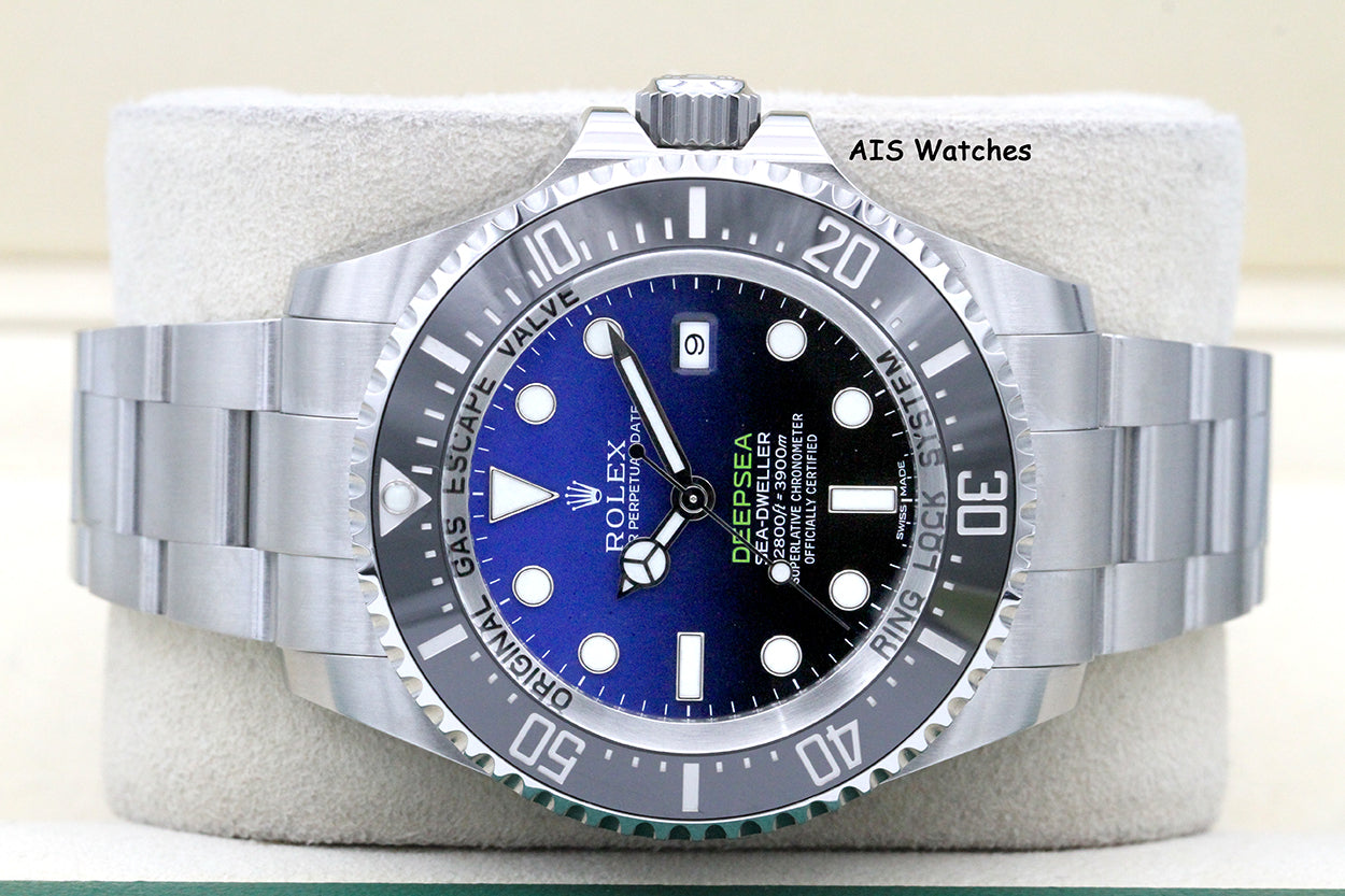 Rolex 116660 Deep Sea SeaDweller James Cameron DBlue 2017 Box & Paper