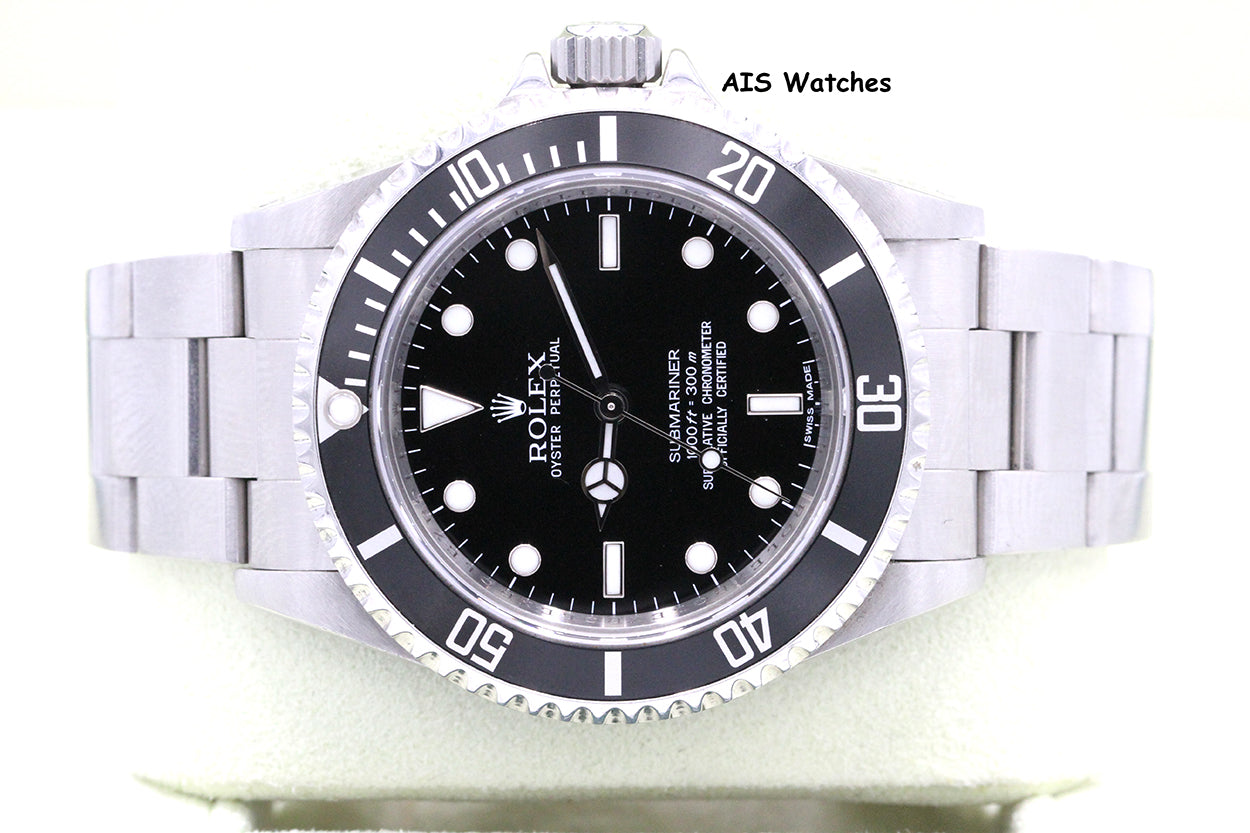Rolex Submariner 14060 No Date M Serial Box & Papers