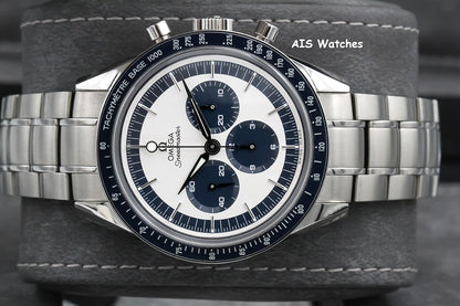 Omega Speedmaster CK2998 Blue SS Bracelet / Leather 311.33.40.30.02.001 Box&Papers