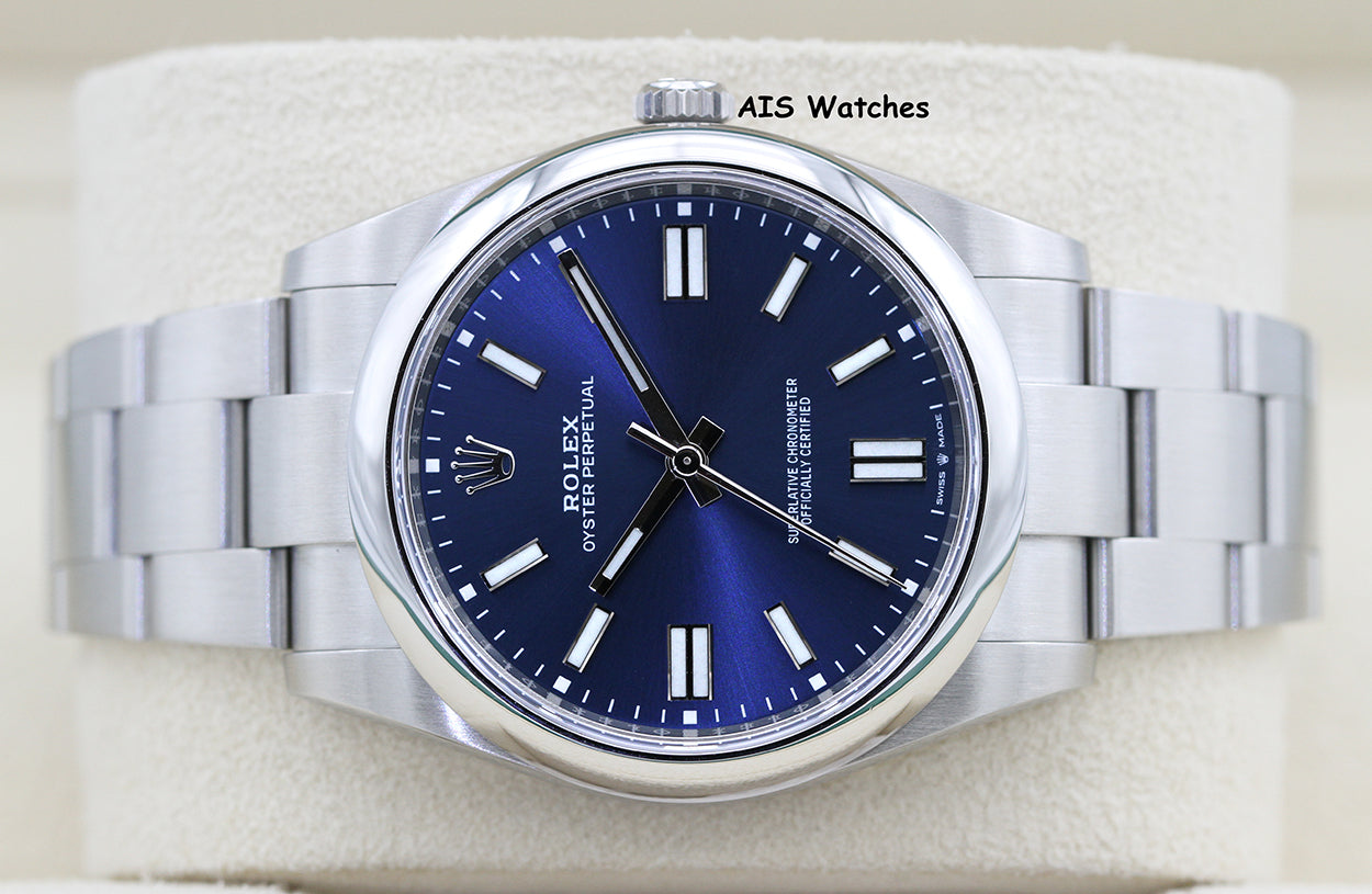 Rolex 124300 Oyster Perpetual 41 MM Blue Dial 2023 Box & Papers