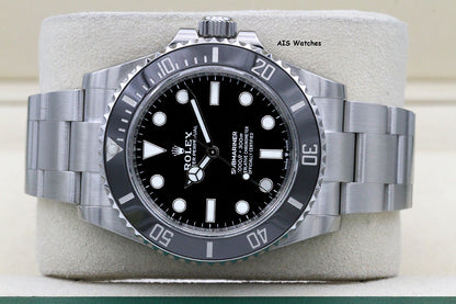 Rolex Submariner Ceramic No Date 124060 41MM 2020 Box & Paper