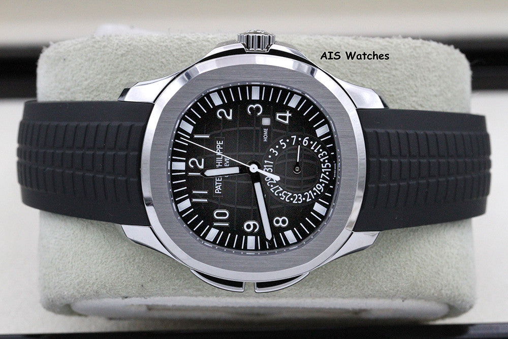 BNIB Patek Philippe Aquanaut 5164/A-001 Travel Time 40MM Box & Papers