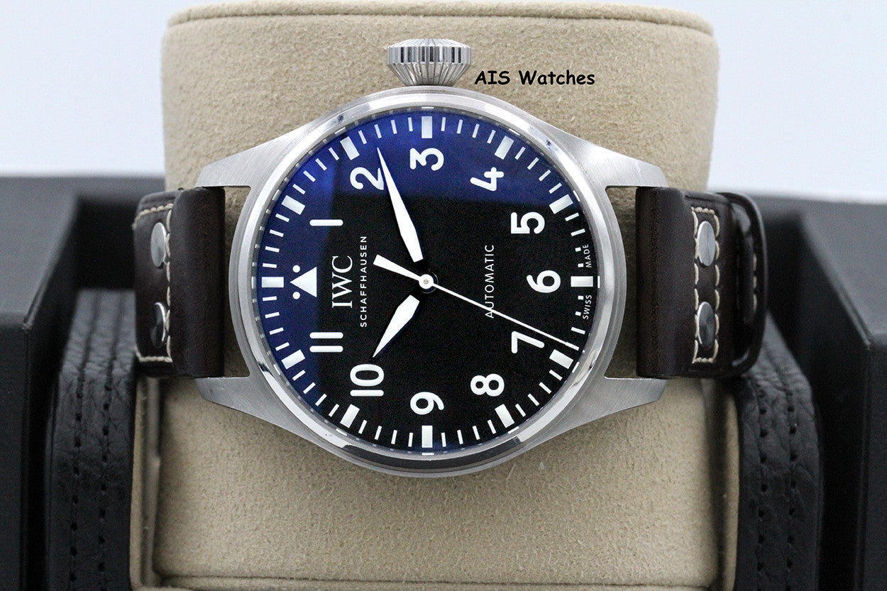 IWC Schaffhausen IW329301 Big Pilot 43MM Black Dial 2021 B&P