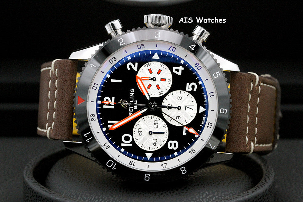 Breitling Super AVI B04 YB04451A1B1X1 Chronograph GMT 46 Mosquito Box & Papers