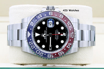 BNIB Rolex GMT Master II 126710BLRO Red Blue Pepsi / Oyster Box & Papers