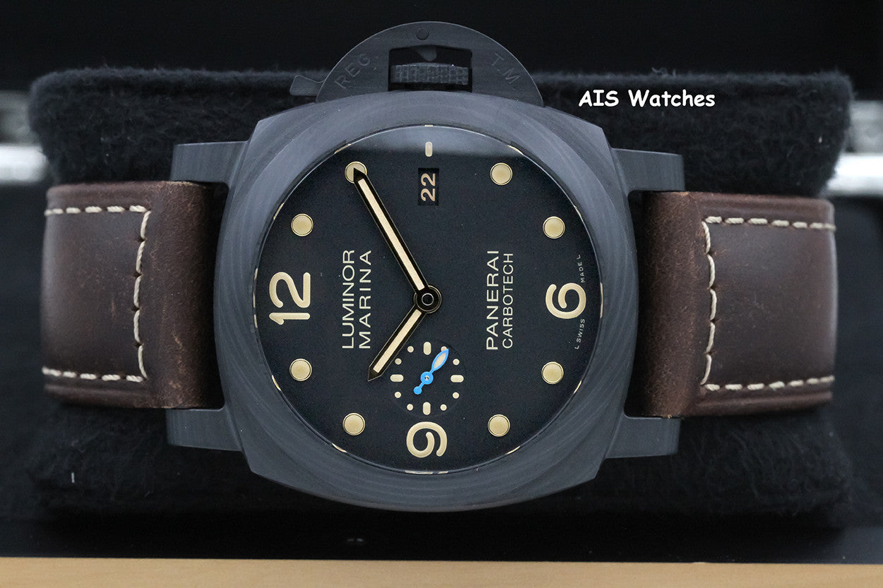 Panerai PAM 661 Luminor 1950 44 3 Days Carbotech Box & Paper