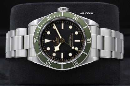 Tudor 79230G Heritage Black Bay Green Harrods Edition 2018 B&P