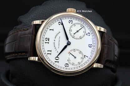 A. Lange & Sohne 1815 Up Down 234.032 18K Rose Gold 39MM Box & Papers