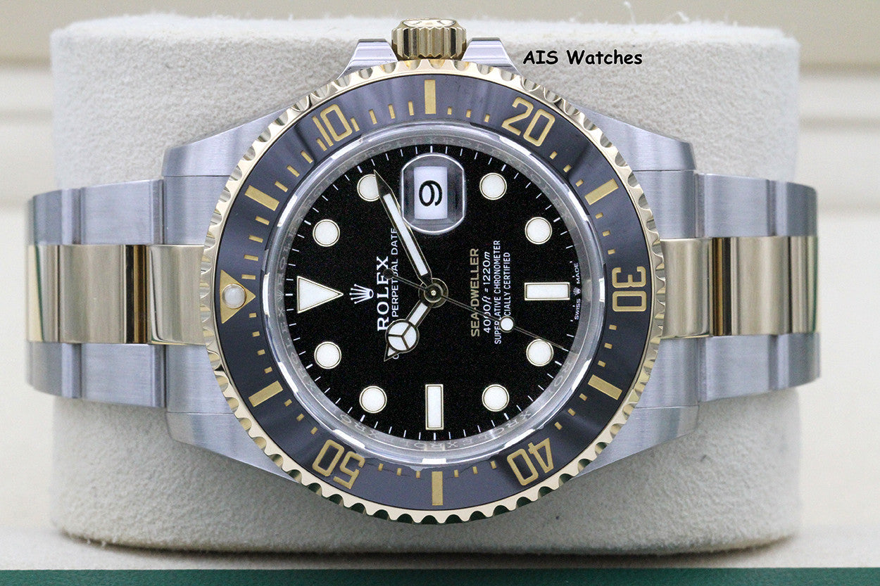 Rolex 126603 SEA-DWELLER 43MM 18K Yellow Gold / Stainless Steel Box&Paper