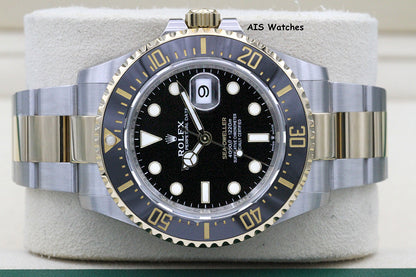 Rolex 126603 SEA-DWELLER 43MM 18K Yellow Gold / Stainless Steel Box&Paper