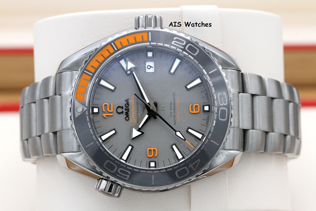 Omega Seamaster Planet Ocean 215.90.44.21.99.001 43MM Titanium Grey Dial BP