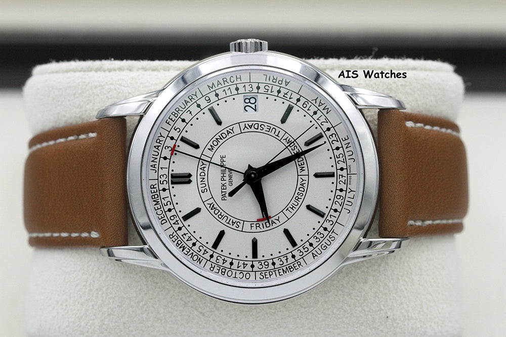 BNIB Patek Philippe Calatrava Weekly Calendar 5212A Stainless Steel Box & Paper
