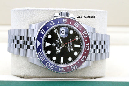 Rolex GMT Master II 126710BLRO Red Blue Pepsi Jubilee 2021 Box & Papers