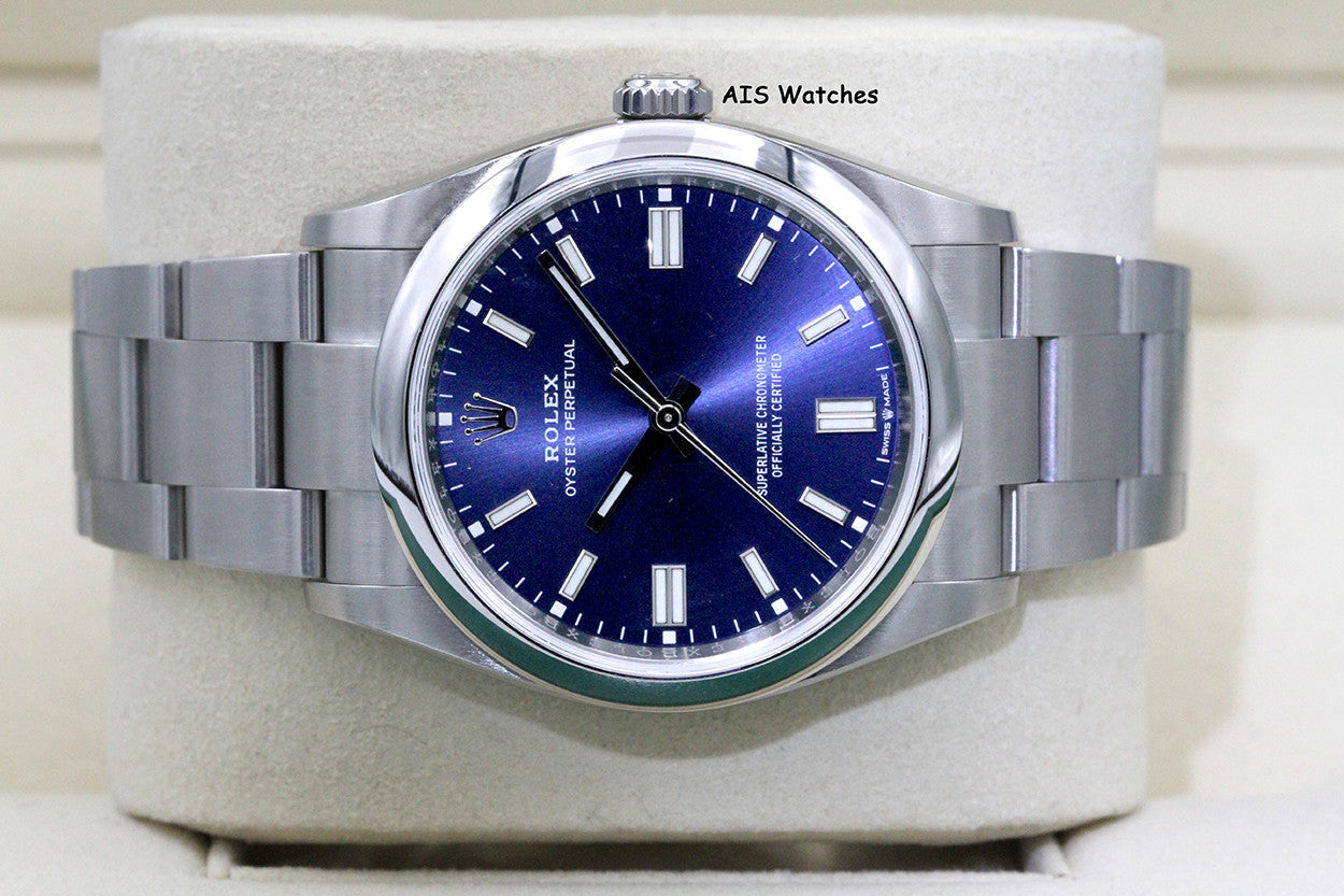 Rolex 126000 Oyster Perpetual 36MM Blue Dial 2022 Box & Papers