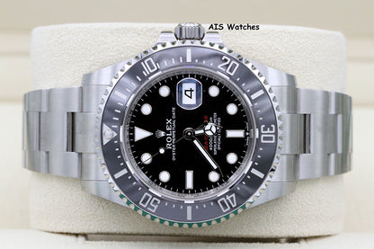 BNIB Rolex 126600 RED SEA-DWELLER 43MM MK2 Dial 50th Anniversary Box & Paper