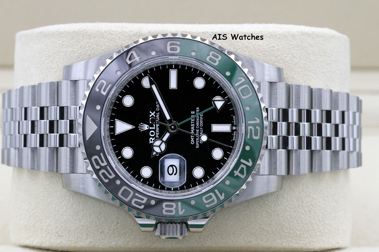 Rolex GMT Master II 126720VTNR Sprite Lefty Jubilee Black / Green 2022 B&P