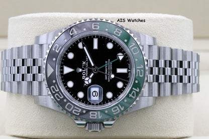 Rolex GMT Master II 126720VTNR Sprite Lefty Jubilee Black / Green 2022 B&P