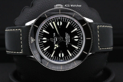 Breitling A10370121B1X2 Superocean Heritage '57 Black Dial SS B&P