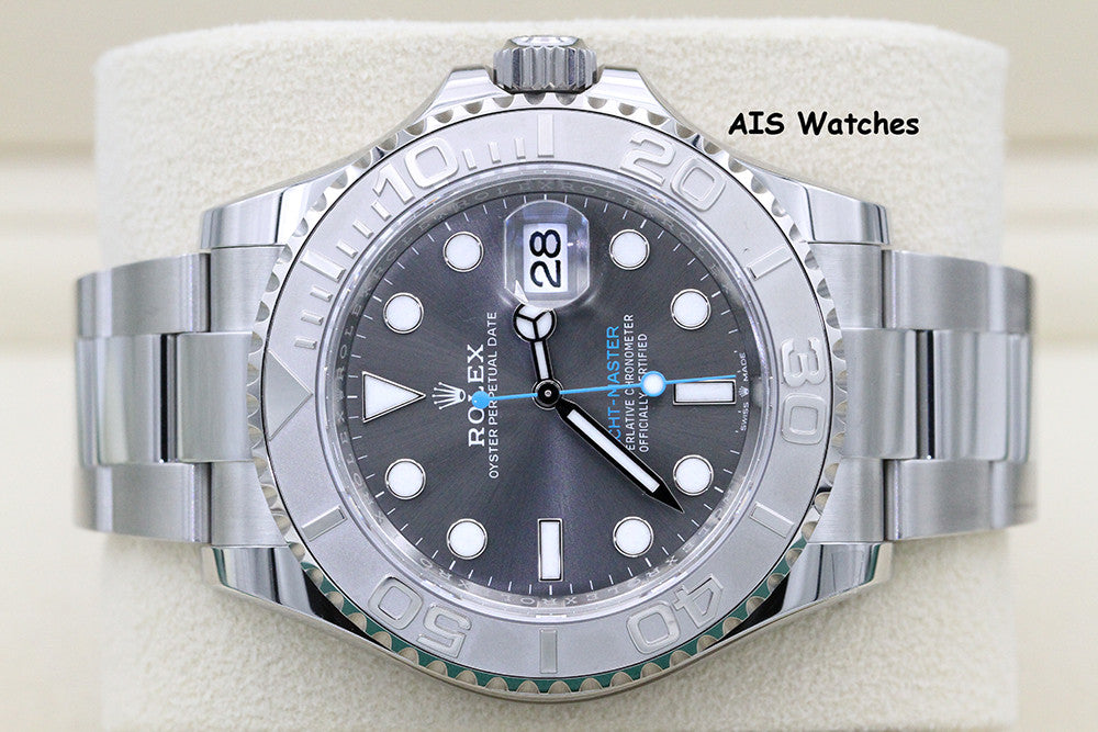 BNIB Rolex Yacht-Master 126622 Rhodium Dial Platinum Bezel Box & Paper