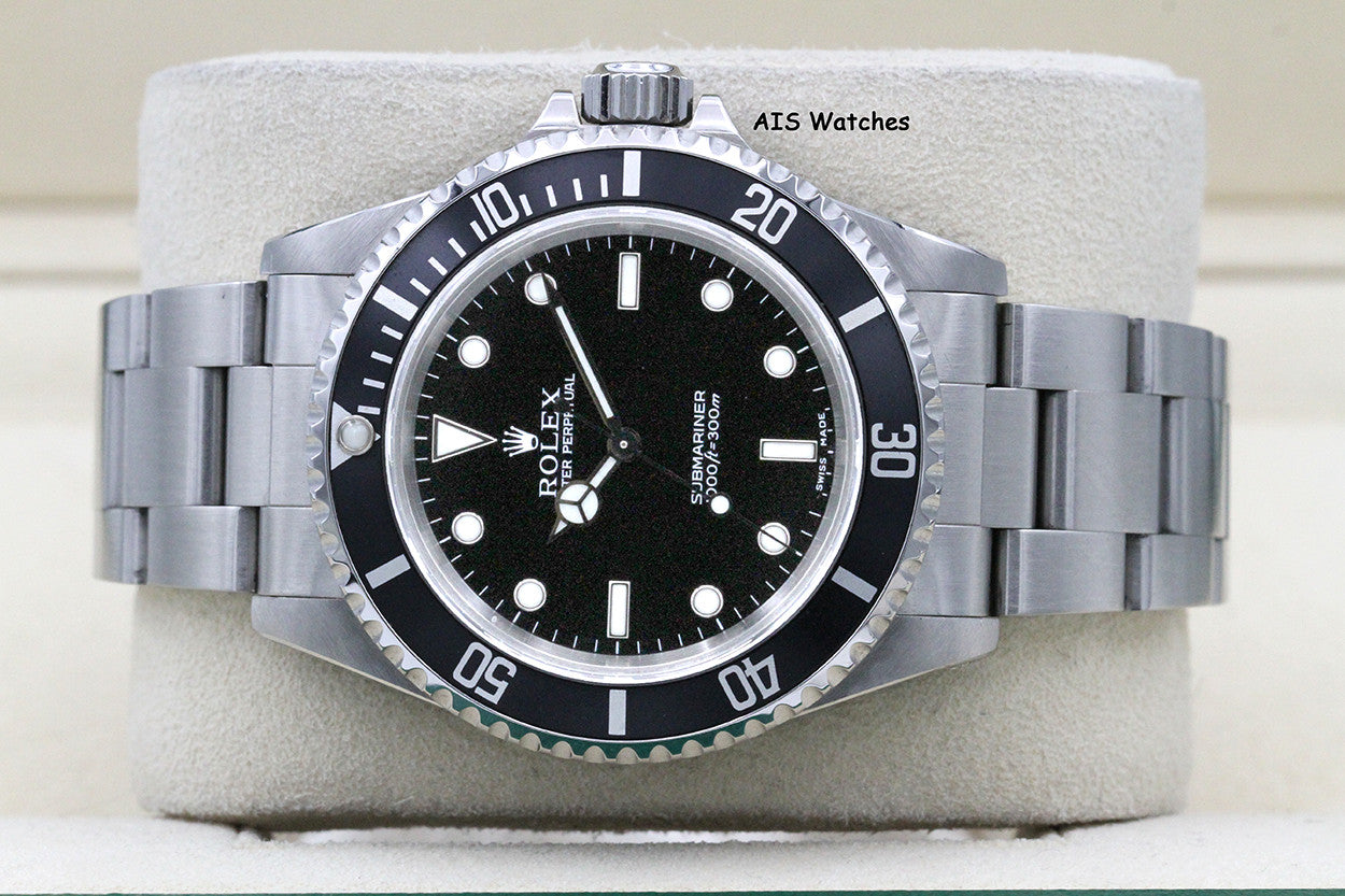 Rolex Submariner 14060 No Date P Serial 2 Liner Box & Papers