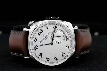 Vacheron Constantin Historiques American 1921 18K WG 82035/000G-B735 Silver B&P