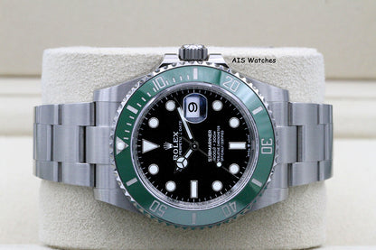 Rolex Submariner Date Ceramic Green Bezel 126610LV 41MM 2023 Box&Paper