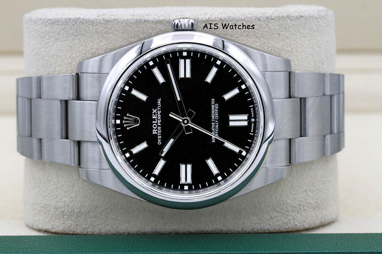 Rolex 124300 Oyster Perpetual 41 MM Black Dial 2022 Box & Papers