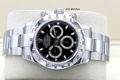 Rolex Cosmograph Daytona 116520 Black Dial 2015 Box & Papers