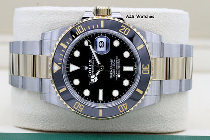 Rolex Submariner 41MM 18K YG/SS 126613LN Black Dial 2021 Box & Papers