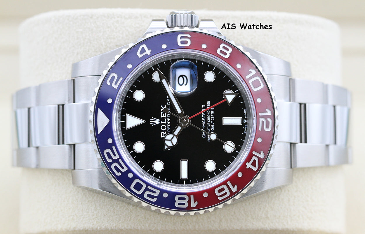Rolex GMT Master II 126710BLRO Red Blue Pepsi Oyster 2023 Box & Papers