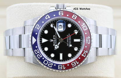 Rolex GMT Master II 126710BLRO Red Blue Pepsi Oyster 2023 Box & Papers
