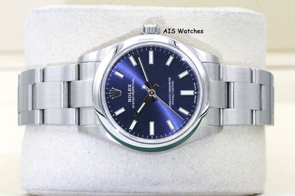 Rolex 277200 Oyster Perpetual 31 MM Blue Dial 2023 Box & Papers