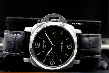 Panerai PAM 320 Luminor 1950 3 Days GMT Acciaio 44MM Box & Papers