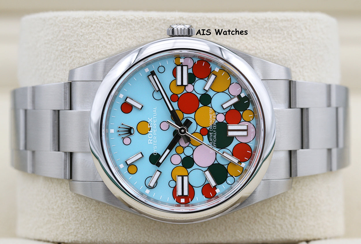 Rolex 124300 Oyster Perpetual 41 MM Celebration Dial 2024 Box & Papers