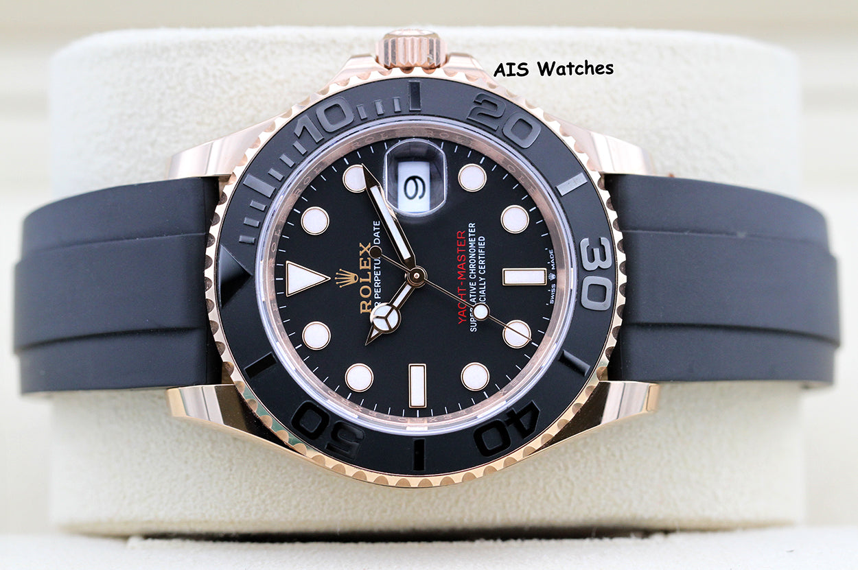 Rolex Yachtmaster 126655 Everose Gold 40MM OysterFlex Strap 2025 Box & Papers