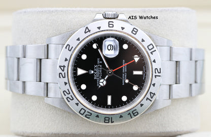 Rolex Explorer II 16570 Black Dial 40MM M Serial 3186 Box & Papers