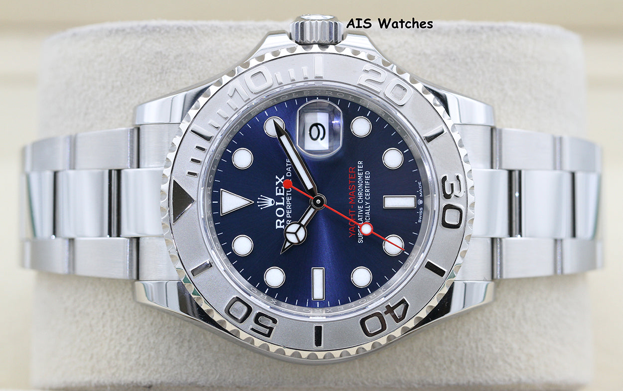 Rolex Yacht-Master 126622 Blue Dial Platinum Bezel 2024 Box & Papers
