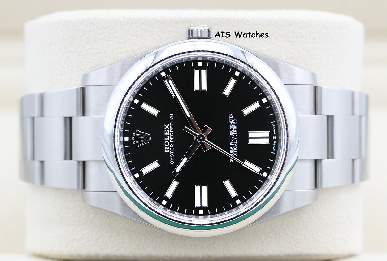 Rolex 124300 Oyster Perpetual 41 MM Black Dial 2022 Box & Papers