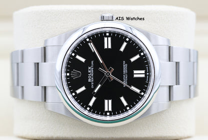 Rolex 124300 Oyster Perpetual 41 MM Black Dial 2022 Box & Papers