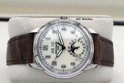 Patek Philippe Perpetual Calendar 5320G White Gold Cream Dial Box & Papers