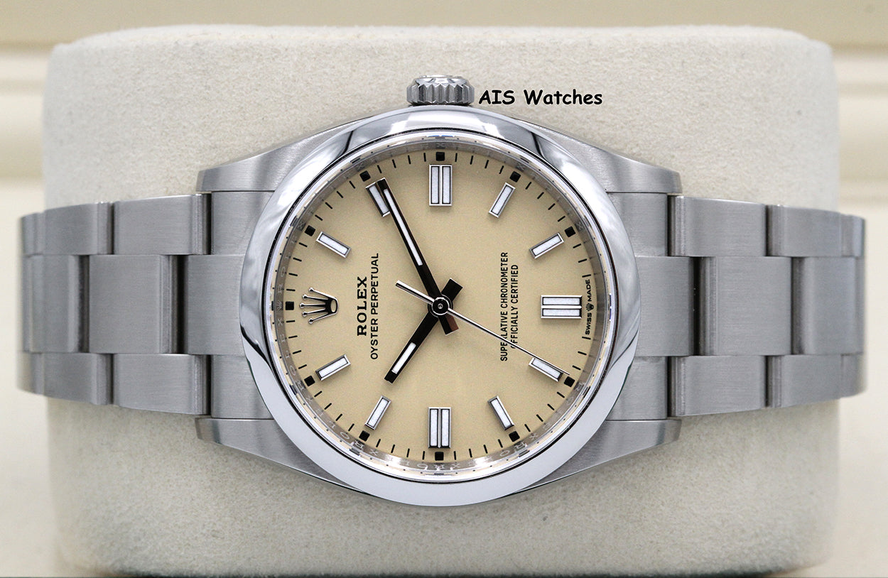 Rolex 126000 Oyster Perpetual 36MM Beige Dial 2025 Box & Papers