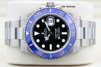 Rolex Submariner Ceramic 126619LB 18K White Gold Blue Bezel 2022 B&P