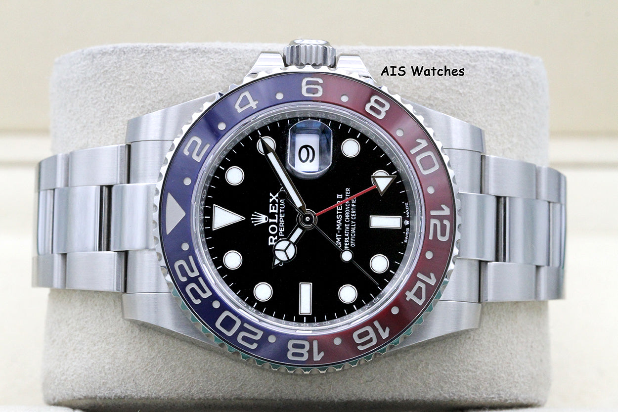 Rolex GMT Master II 126710BLRO Red Blue Pepsi Oyster 2022 Box & Papers