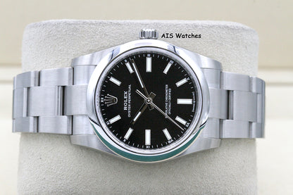 Rolex 124200 Oyster Perpetual 34 MM Black Dial 2021 Box & Papers