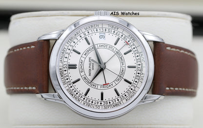 Patek Philippe Calatrava Weekly Calendar 5212A Stainless Steel Box & Paper