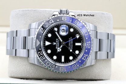 Rolex GMT Master II 116710BLNR Batman Blue/Black Oyster 2016 B&P