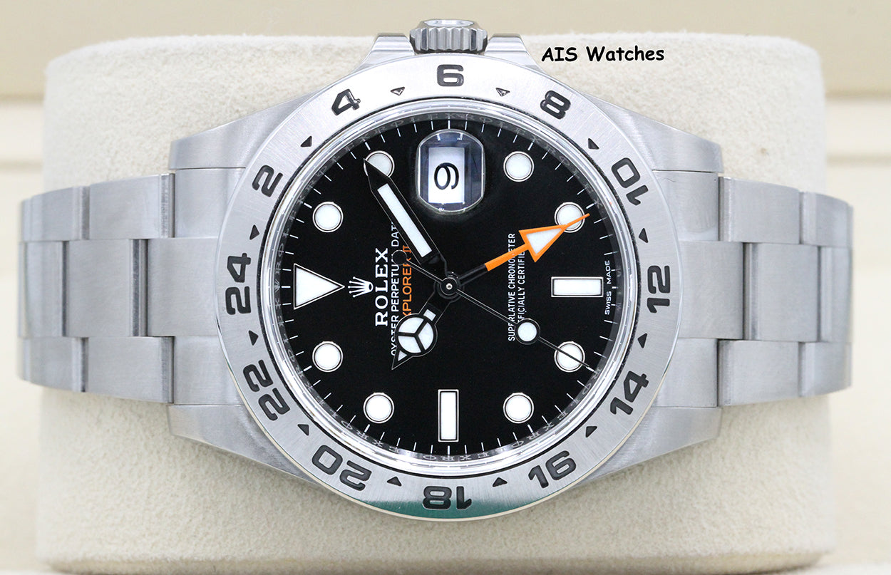 Rolex Explorer II 216570 Black Dial 42MM 2019 Box & Papers