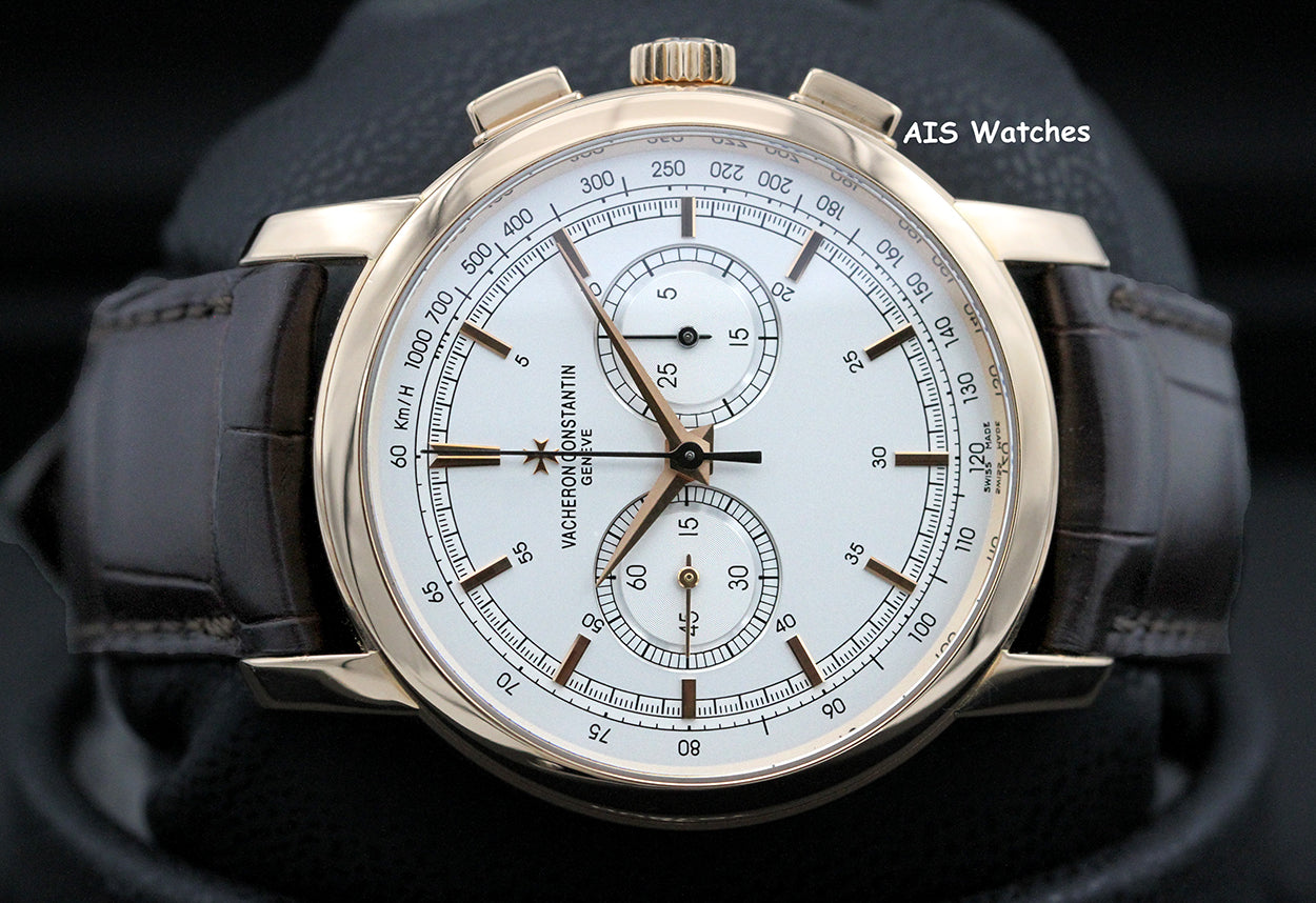 Vacheron Constantin Traditionnelle Chronograph 42MM Silver Dial 47192/000R-9352 B&P