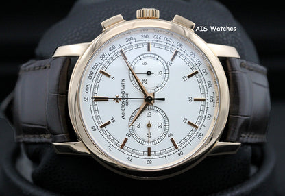 Vacheron Constantin Traditionnelle Chronograph 42MM Silver Dial 47192/000R-9352 B&P
