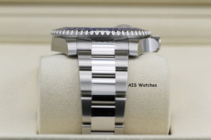 BNIB Rolex GMT Master II 126710BLNR Batman Oyster Bracelet Ceramic Bezel BP